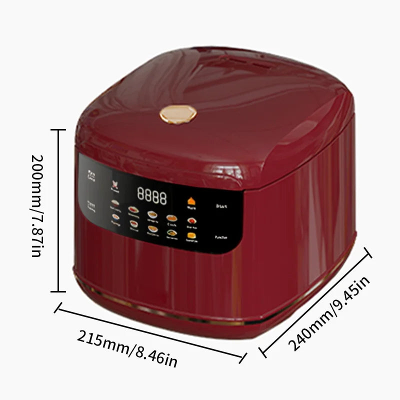 Electric Rice Cooker Smart 2L Automatic Multifunction Rice Cooking Machine Non-stick Liner for Food Warmer Household Rice Cooke