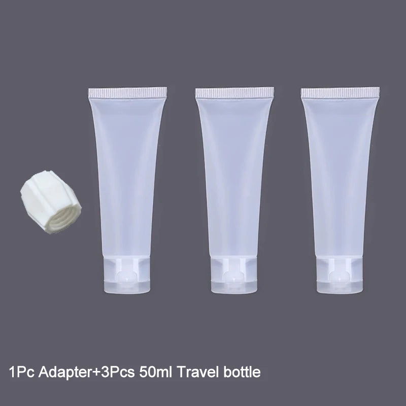 Toothpaste Squeezer Adapter,No-Spill Tube Roller for Travel, Home, Bathroom Organizer Toothpaste Saver Tool Toothpaste Dispenser