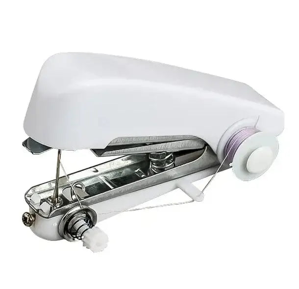 Portable Sewing Machine Small Handheld Multifunction Household Simple Needlework Manual Cutting Machine Repair Clothing Fabrics