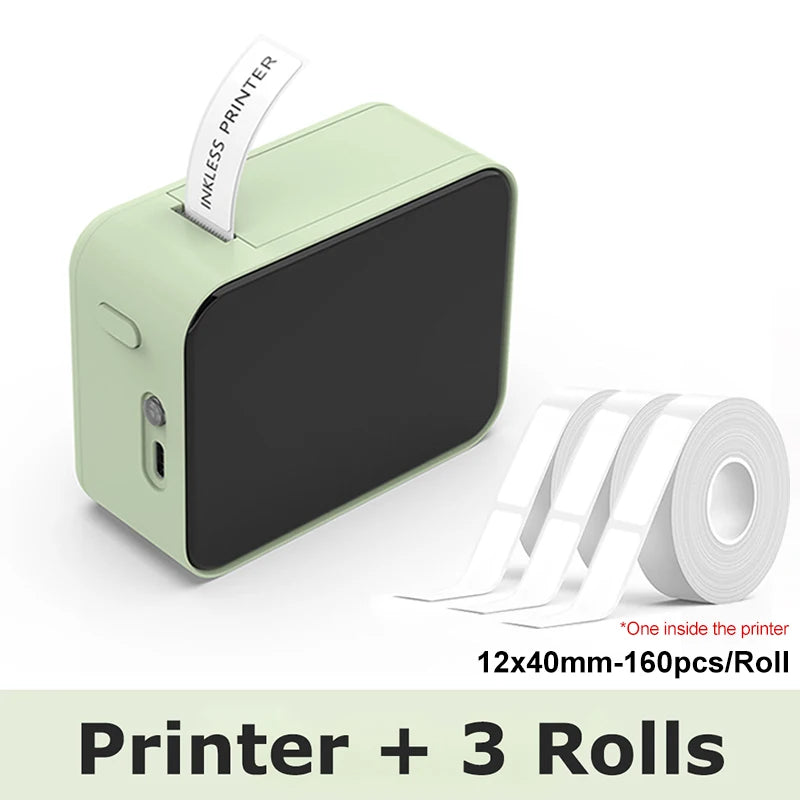 Marklife P15 Mini Label Printer Portable Thermal Bluetooth Adhesive Paper Printer Stickers Maker Inkless Tag Labeling Machine