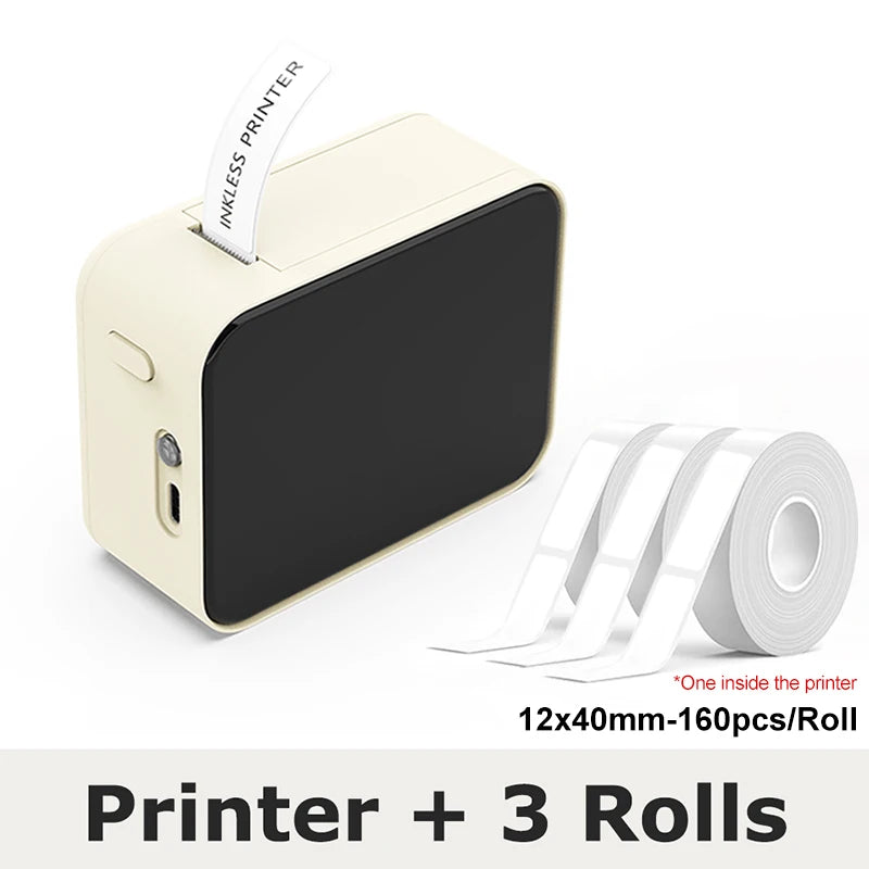 Marklife P15 Mini Label Printer Portable Thermal Bluetooth Adhesive Paper Printer Stickers Maker Inkless Tag Labeling Machine