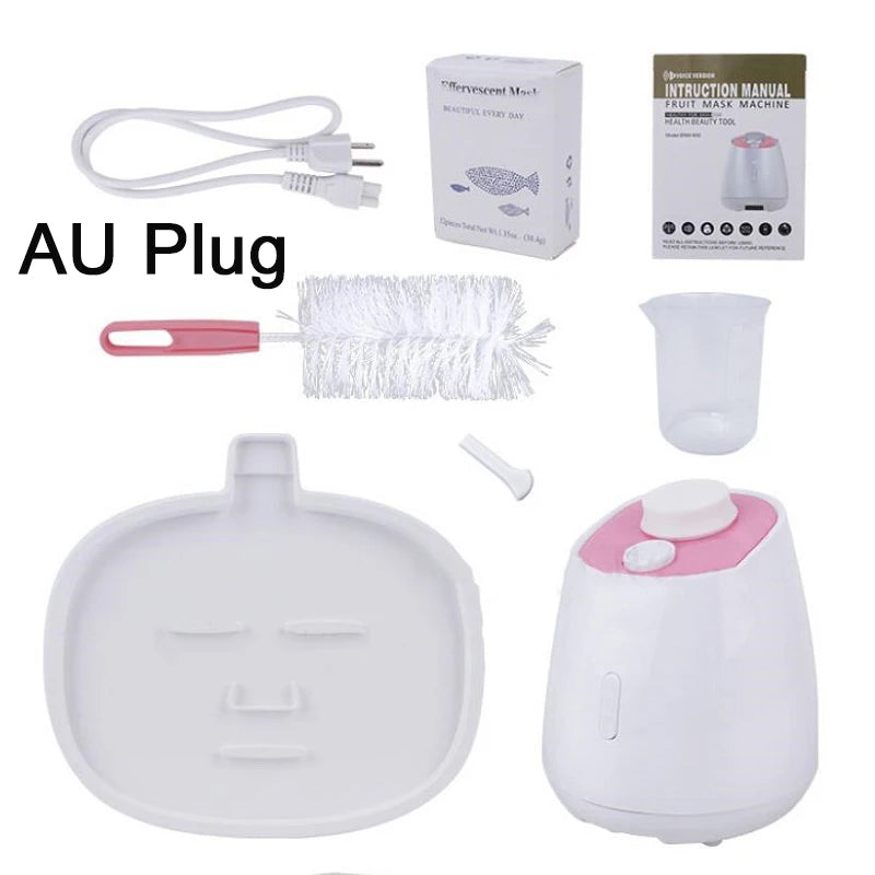 DIY Facial Mask Maker Machine Fruit and Vegetable Mask Machine Automatic Home-made Moisturizing Collagen Pure Plant Skin Beauty
