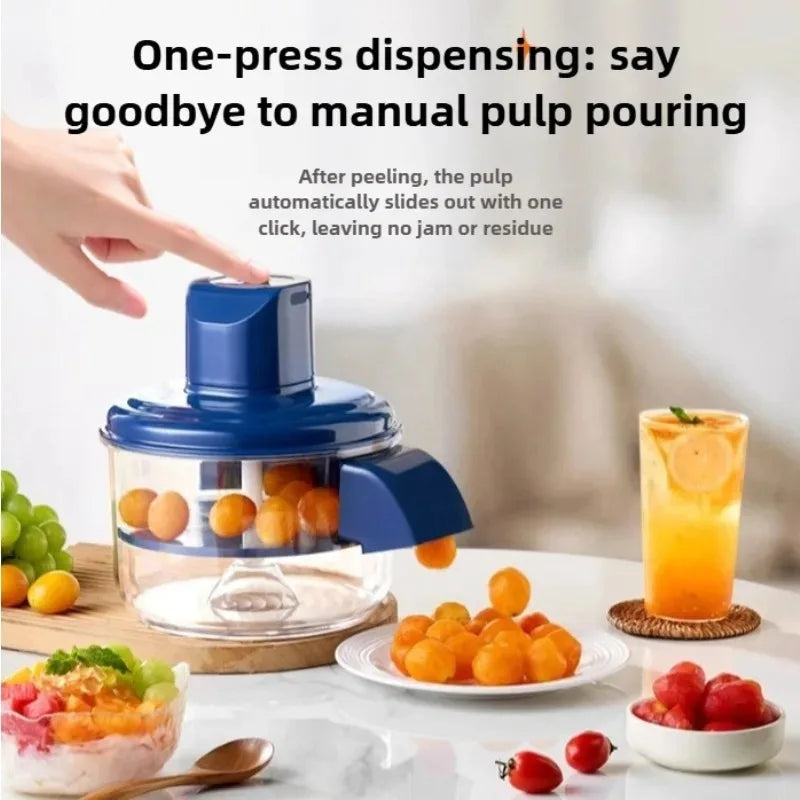 Household Fruit and Vegetable Peeler - Grape Peeling Machine - Electric Milk Tea Fruit Store Special Peeling Machine