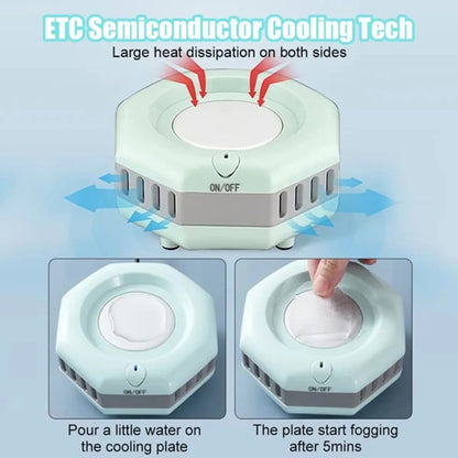 Mini Electric Cooling Water Cup Beverage Cooler Drinking Cooling Cup for Home Office Travelling Use