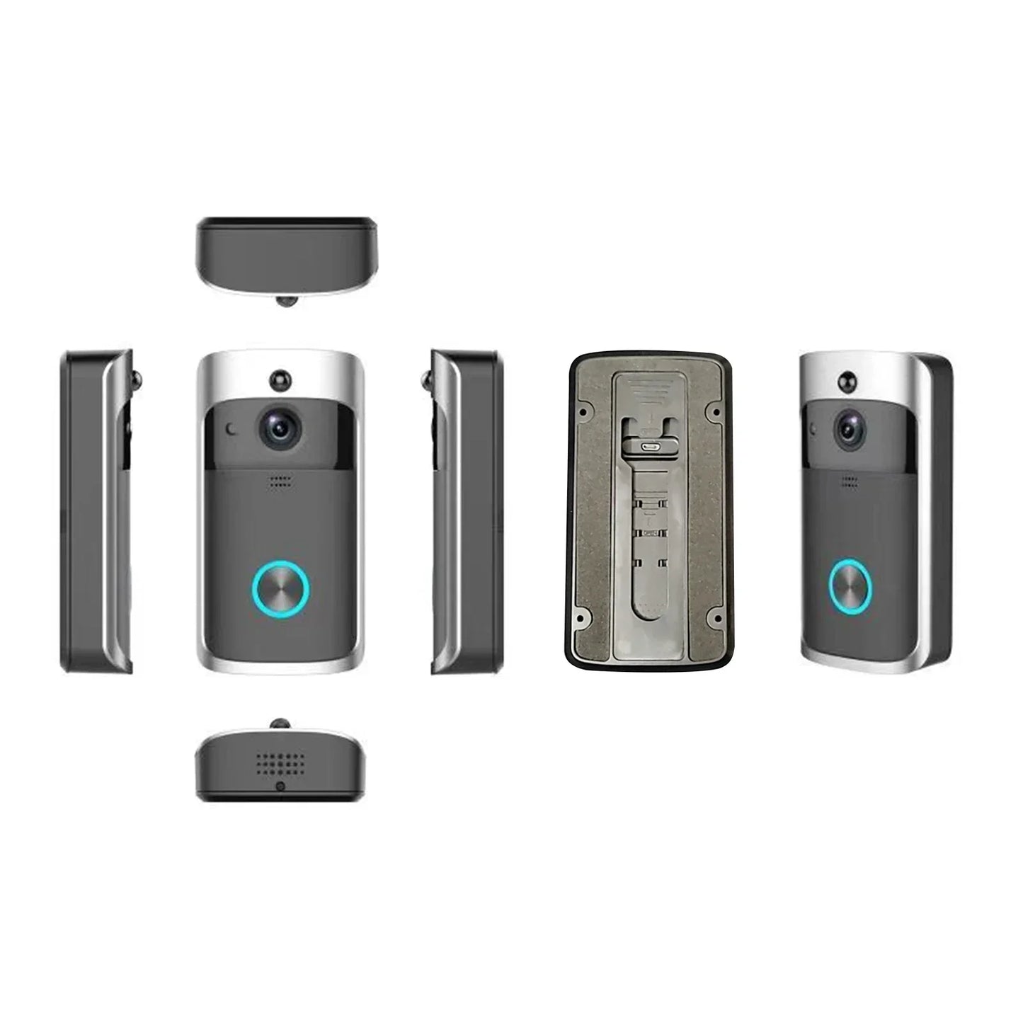 V5 Video Door Bell Wifi Wireless Doorbell 720P Voice Intercom Smart Camera Motion Detection Waterproof Home Security Door Phone