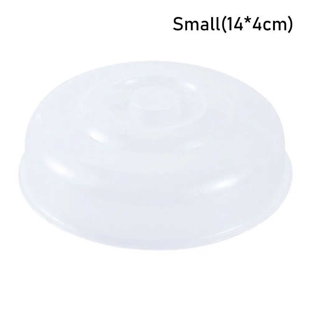 1Pcs Fresh Keeping Microwave Splatter Cover for Kitchen Bowls Cake Dish Plastic Food Fresh Lid Reusable Vented