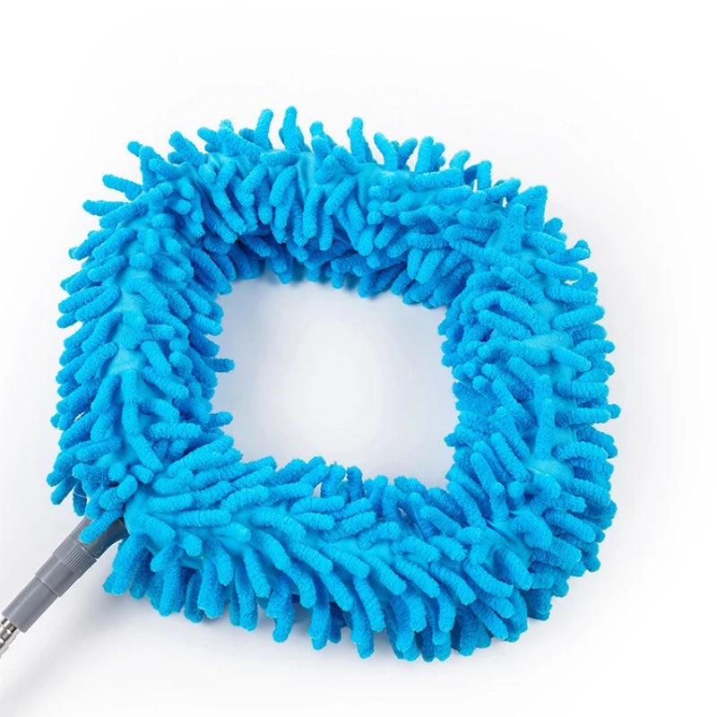 Fan Dusting Brush|Extendable Telescopic Cleaning Duster Brush|Long Handle Dusting Wand for Ceiling Fan-FurniturelChenille Duster