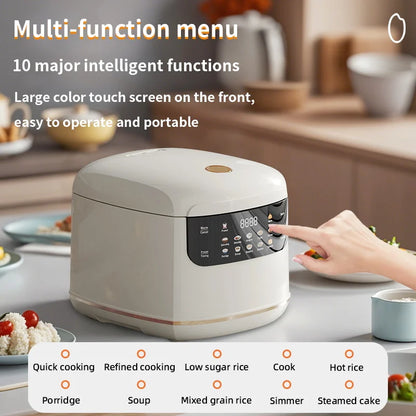 Electric Rice Cooker Smart 2L Automatic Multifunction Rice Cooking Machine Non-stick Liner for Food Warmer Household Rice Cooke