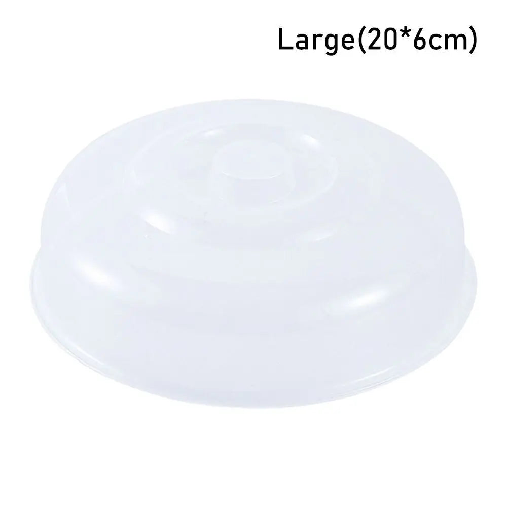 1Pcs Fresh Keeping Microwave Splatter Cover for Kitchen Bowls Cake Dish Plastic Food Fresh Lid Reusable Vented