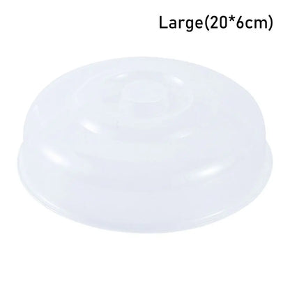 1Pcs Fresh Keeping Microwave Splatter Cover for Kitchen Bowls Cake Dish Plastic Food Fresh Lid Reusable Vented