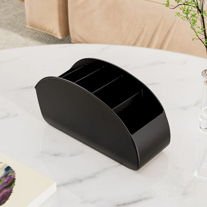 1pc Control Holder - Remote Caddy Tray Organizer for TV, Media Players, Pens,  Space-Saving Desktop & Bedside Table Organizer