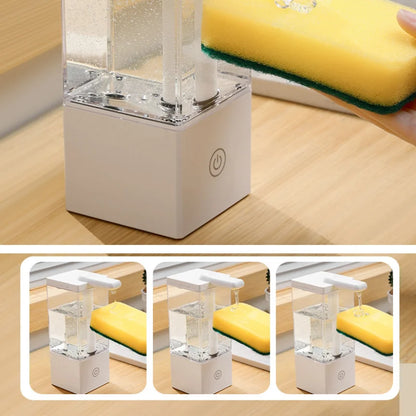 Rechargeable Automatic Sensor Soap Dispenser Touchless Liquid Dispenser for Kitchen Bathroom Hand Sanitizer Shampoo Shower