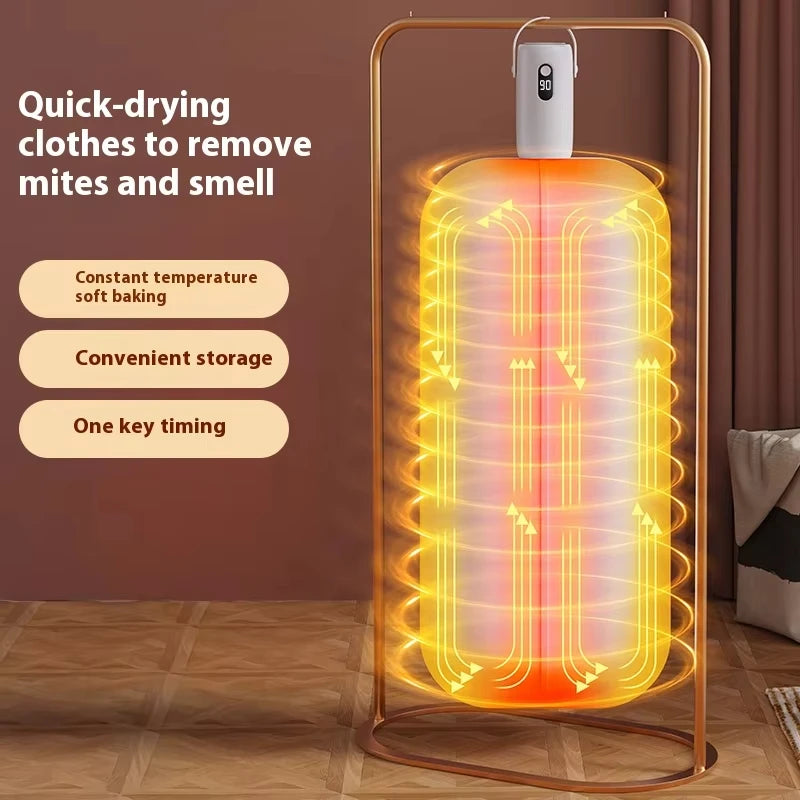 Electric Clothes Dryer Foldable Clothes Dryer for Light Clothes Underwear Baby Clothes for Apartments Travel Dorm RV