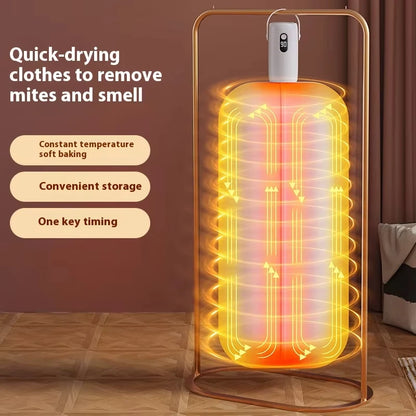 Electric Clothes Dryer Foldable Clothes Dryer for Light Clothes Underwear Baby Clothes for Apartments Travel Dorm RV