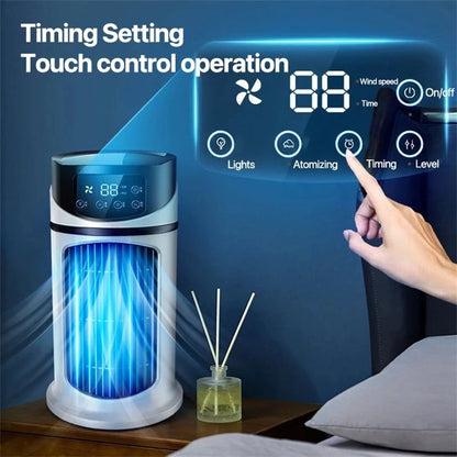 Portable Air Conditioner USB Mini Air Conditioner Air Cooler Fan Water Cooling Fan Air Conditioning Air Cooler For Home Office