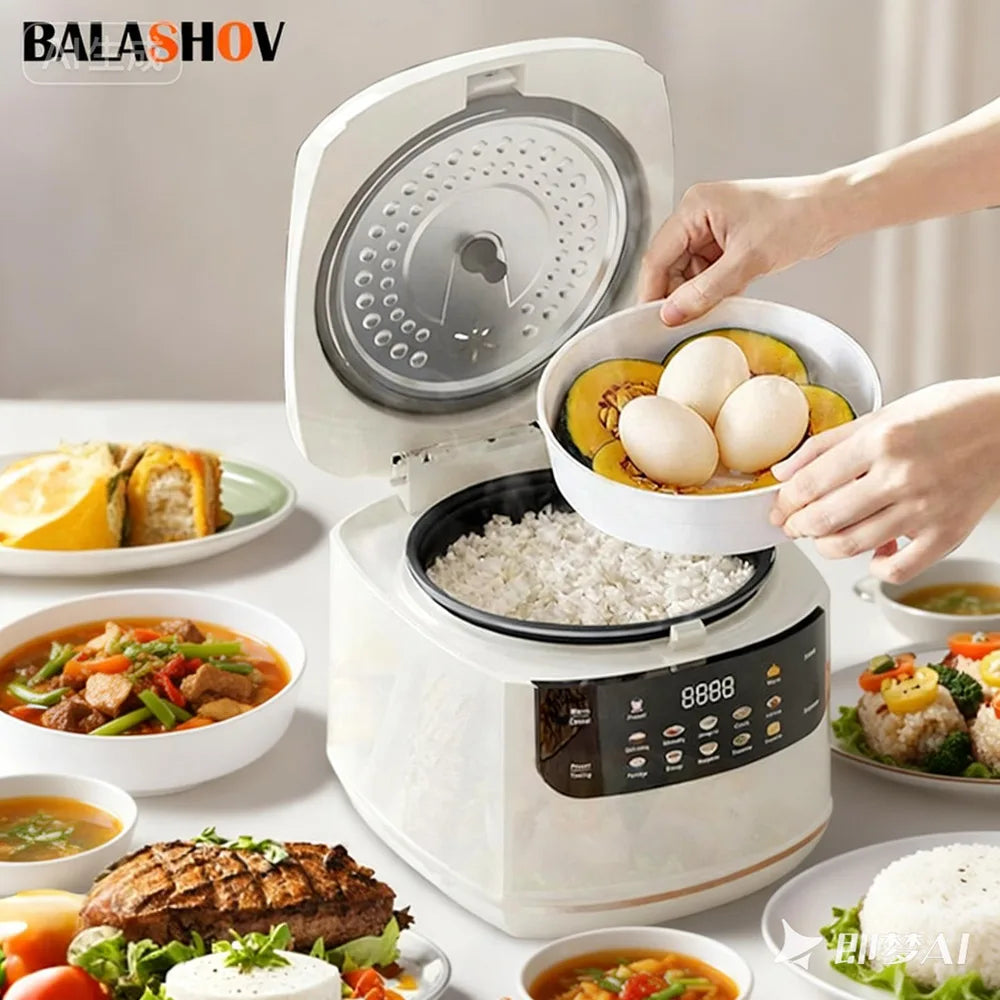 Electric Rice Cooker Smart 2L Automatic Multifunction Rice Cooking Machine Non-stick Liner for Food Warmer Household Rice Cooke