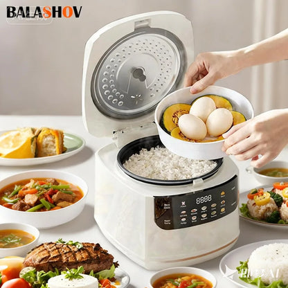 Electric Rice Cooker Smart 2L Automatic Multifunction Rice Cooking Machine Non-stick Liner for Food Warmer Household Rice Cooke