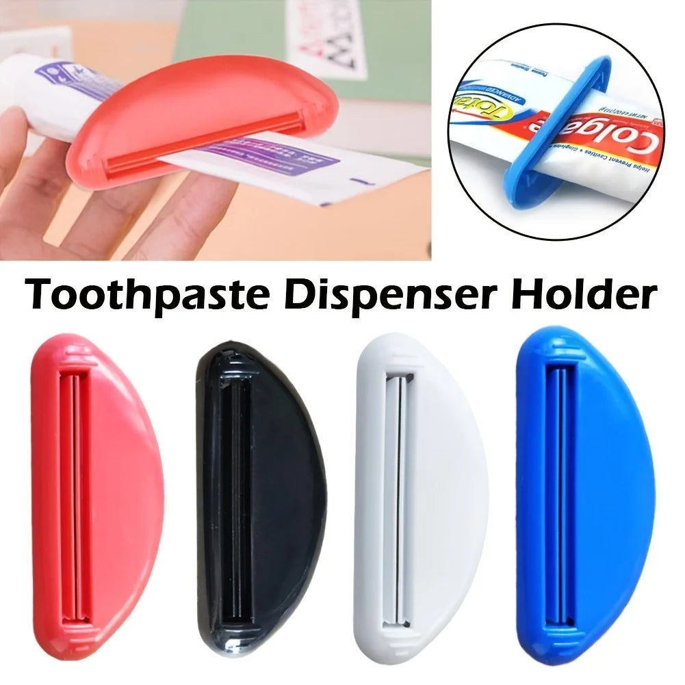 Toothpaste Squeezer Manual Squeezed Toothpaste Tube Clips Multifunction Facial Cleanser Dispenser Squeezer Bathroom Accessories