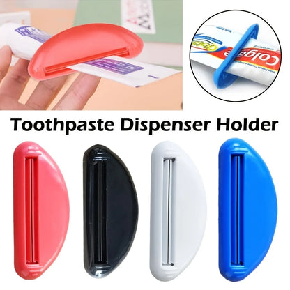 Toothpaste Squeezer Manual Squeezed Toothpaste Tube Clips Multifunction Facial Cleanser Dispenser Squeezer Bathroom Accessories