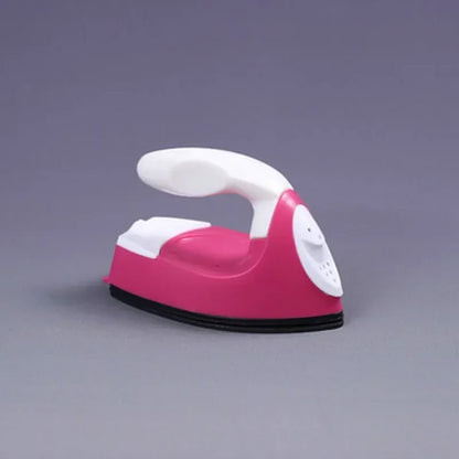 Mini Electric Iron Portable Travel Craft Clothing Sewing Pad Electric Protection Household Cover Iron Supplies