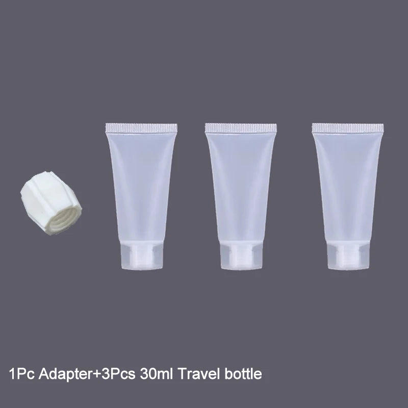 Toothpaste Squeezer Adapter,No-Spill Tube Roller for Travel, Home, Bathroom Organizer Toothpaste Saver Tool Toothpaste Dispenser