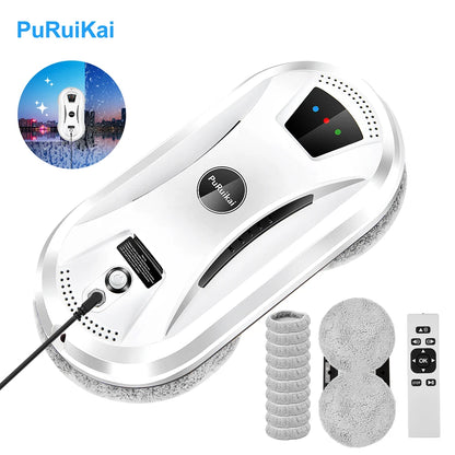 Ultra Thin Robot Vacuum Cleaner Window Cleaning Robot Window Cleaner Electric Glass Limpiacristales Remote Control for Home