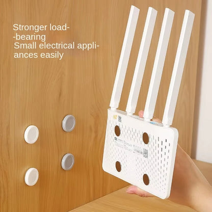 Magnetic Remote Control Holder Wall Mount Adhesive Remote Control Holder Strong Hold Tv Remote Holder for Home Office