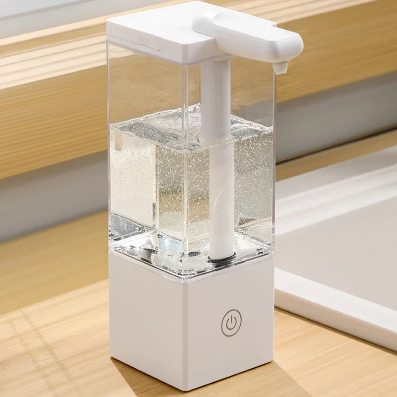 Rechargeable Automatic Sensor Soap Dispenser Touchless Liquid Dispenser for Kitchen Bathroom Hand Sanitizer Shampoo Shower