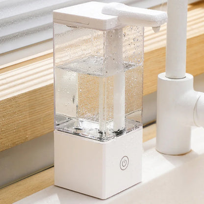 Rechargeable Automatic Sensor Soap Dispenser Touchless Liquid Dispenser for Kitchen Bathroom Hand Sanitizer Shampoo Shower