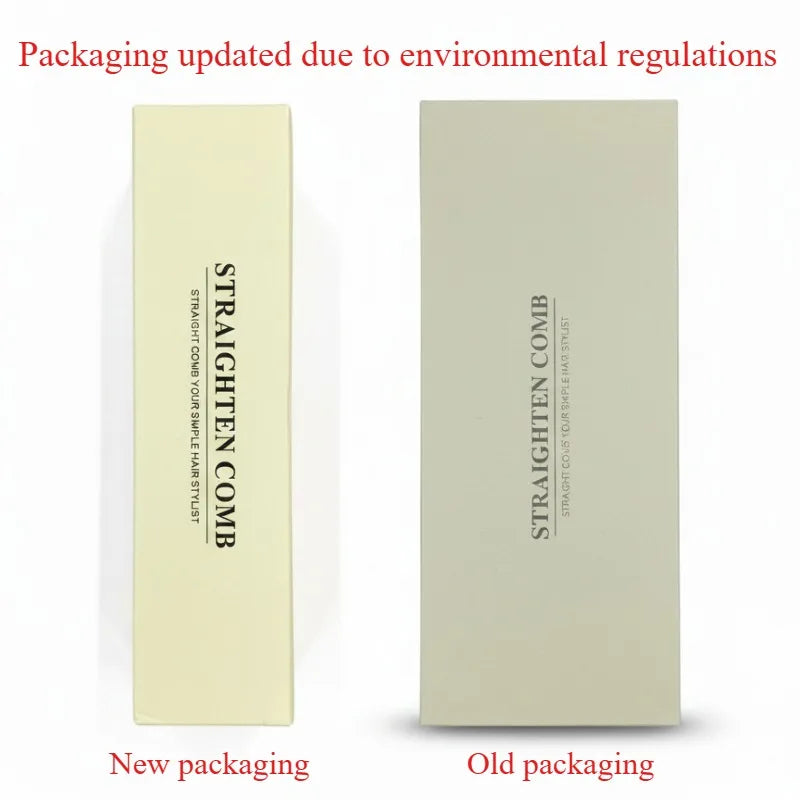 Portable Hair Straightener Brush Cordless USB Charging Straightening Comb LED Display & Ceramic Coating, Ionic Technology