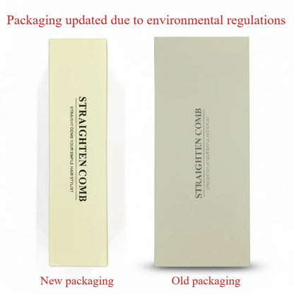 Portable Hair Straightener Brush Cordless USB Charging Straightening Comb LED Display & Ceramic Coating, Ionic Technology