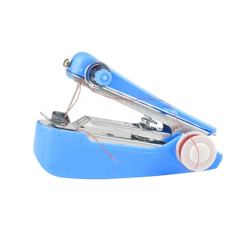 Portable Sewing Machine Small Handheld Multifunction Household Simple Needlework Manual Cutting Machine Repair Clothing Fabrics