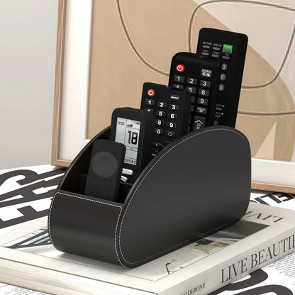 1pc Control Holder - Remote Caddy Tray Organizer for TV, Media Players, Pens,  Space-Saving Desktop & Bedside Table Organizer