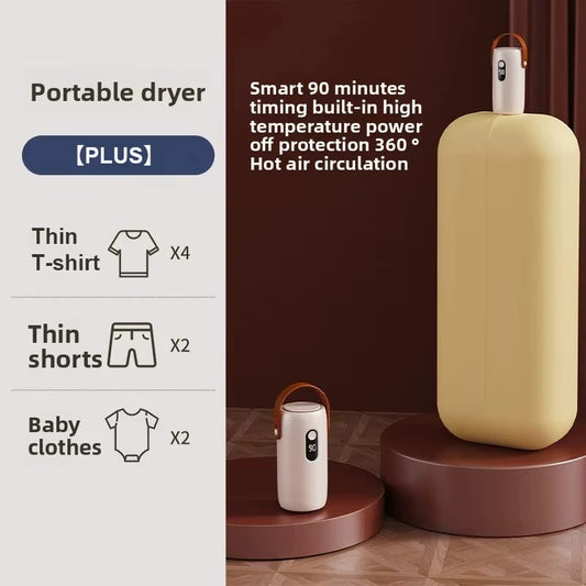 Electric Clothes Dryer Foldable Clothes Dryer for Light Clothes Underwear Baby Clothes for Apartments Travel Dorm RV
