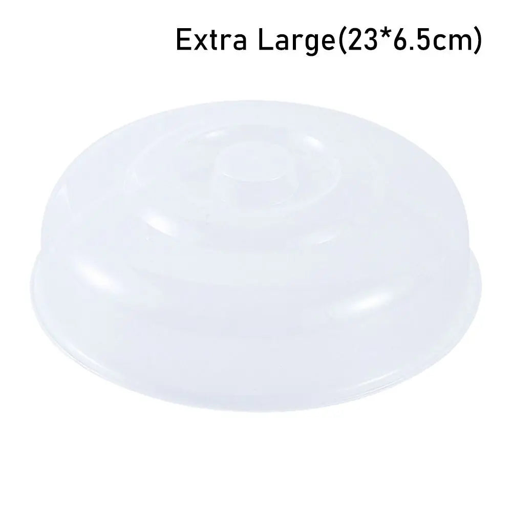 1Pcs Fresh Keeping Microwave Splatter Cover for Kitchen Bowls Cake Dish Plastic Food Fresh Lid Reusable Vented