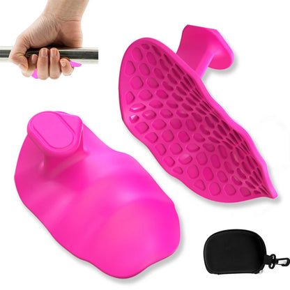 Anti-Slip Grip Strengthener Fitness Finger Trainer Gymnastics Grip Fitness Breathable Workout Grips Dumbbell Lifting Handle