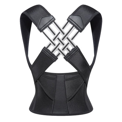 Dropshipping Stock Adjustable Back Posture Corrector Belt Women Men Prevent Slouching Relieve Pain Posture Corrector