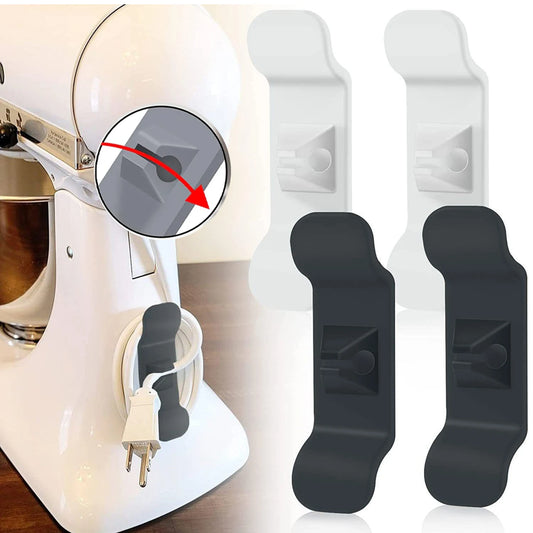 Cord Wrapper Organizer Clips Holder Wire Hider Cable Winder Management Wrap For Kitchen Appliance Stand Blender Mixers Air Fryer