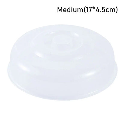 1Pcs Fresh Keeping Microwave Splatter Cover for Kitchen Bowls Cake Dish Plastic Food Fresh Lid Reusable Vented