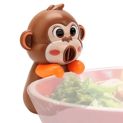 3 Speeds Cute Animal Mini Food Cooling Fan USB Rechargeable Portable Clip On Design Personal Food Fan Low Noise For Kids Aldult