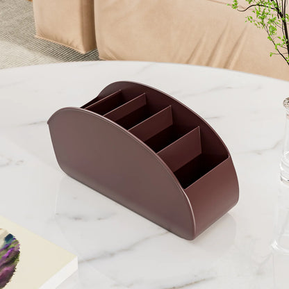 1pc Control Holder - Remote Caddy Tray Organizer for TV, Media Players, Pens,  Space-Saving Desktop & Bedside Table Organizer