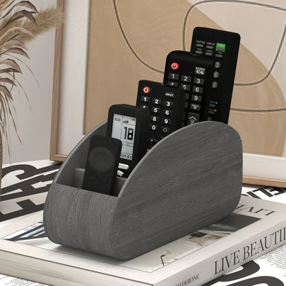1pc Control Holder - Remote Caddy Tray Organizer for TV, Media Players, Pens,  Space-Saving Desktop & Bedside Table Organizer