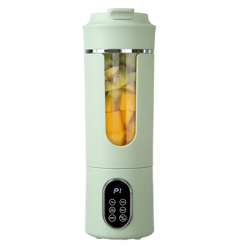 HOMEFISH Portable Rechargeable Compact Juice Cup Multi-functional Blender for Students - On-the-Go Fresh Juice Maker