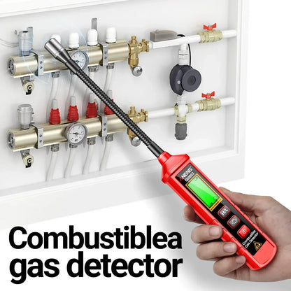 Handheld Gas Leak Detector ANENG GN803 Testers Methane Combustible Gas Detector Gases Concentration Analyzer Meter Leakage Tools