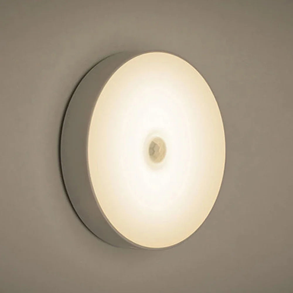 LED Night Light Smart Human Body Sensor with Digital Sensor Head Magnetic Suction Wireless-Use Eye Protect Night Lamp