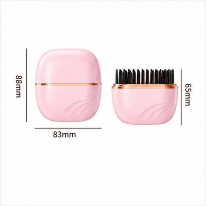Mini Hair Straightener Portable Cordless Curling Iron Small Flat Steam Hair Straightener Brush Travel Styling Tools for Women
