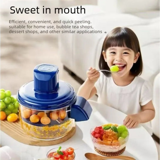 Household Fruit and Vegetable Peeler - Grape Peeling Machine - Electric Milk Tea Fruit Store Special Peeling Machine