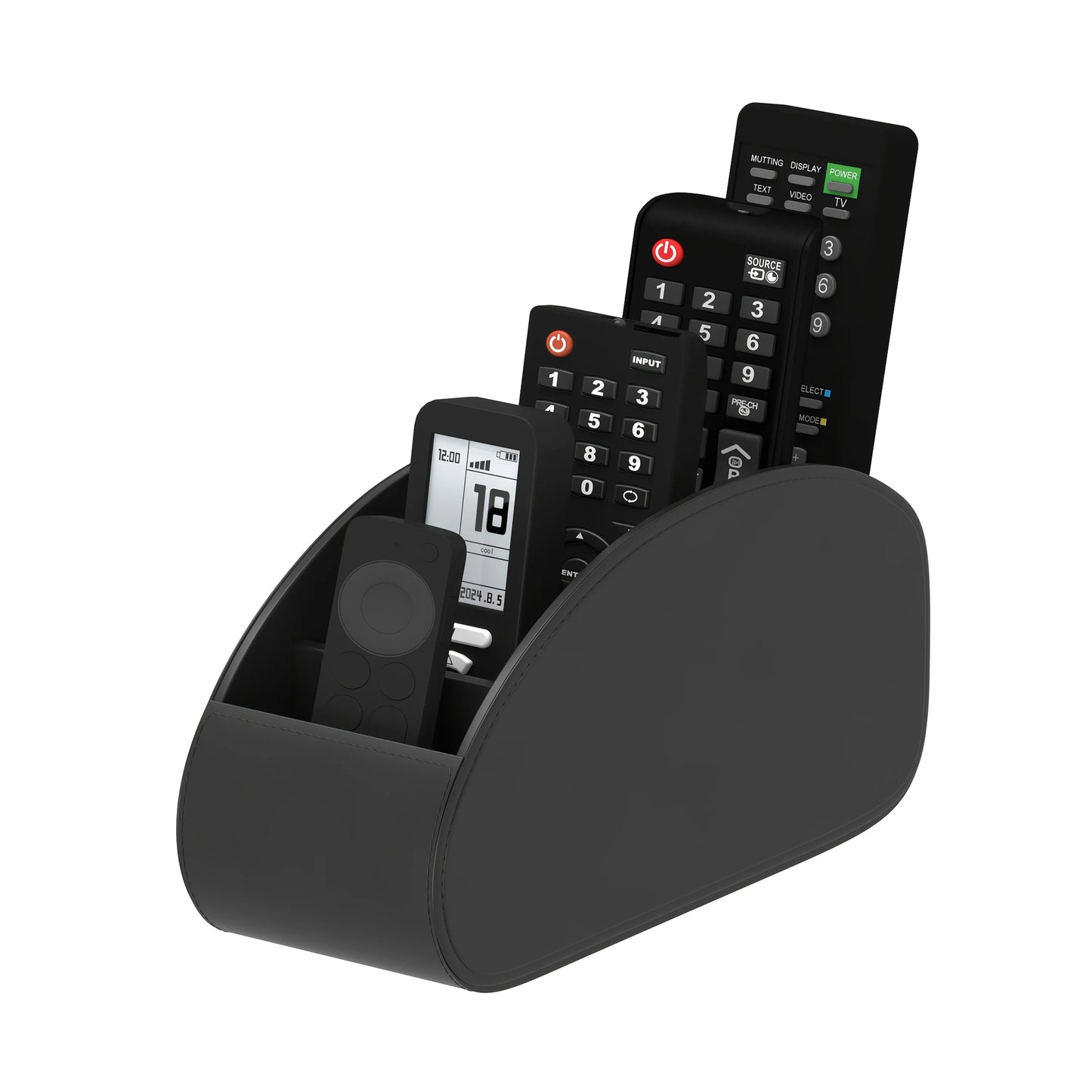 1pc Control Holder - Remote Caddy Tray Organizer for TV, Media Players, Pens,  Space-Saving Desktop & Bedside Table Organizer