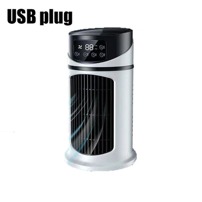 Portable Air Conditioner USB Mini Air Conditioner Air Cooler Fan Water Cooling Fan Air Conditioning Air Cooler For Home Office